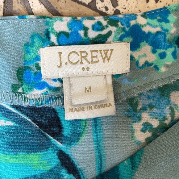 J. Crew blouse lightweight camp top blouse M - Picture 9 of 12